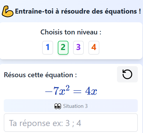 équation produit nul